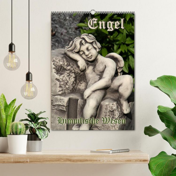 Produktbild: Engel - Himmlische Wesen (Wandkalender 2026 DIN A2 hoch), CALVENDO Monatskalender