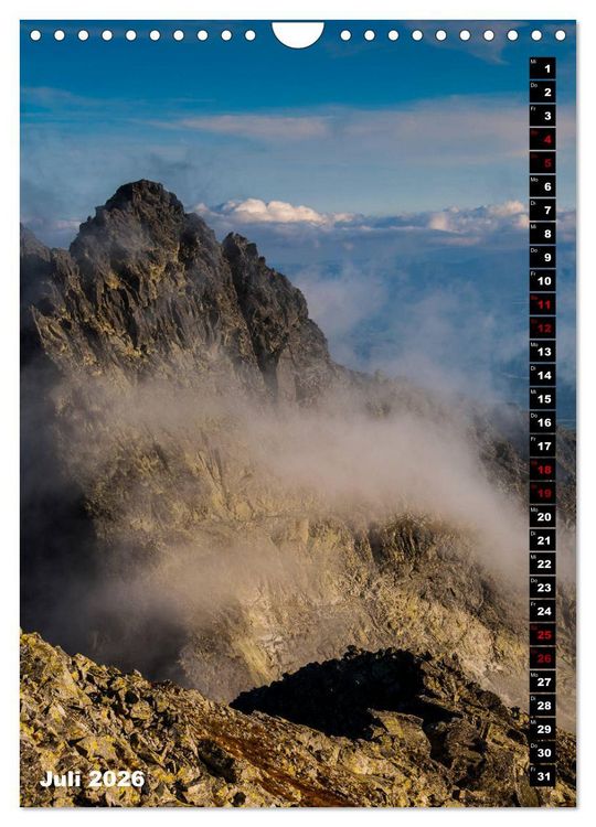 Produktbild: Impressionen aus der Tatra (Wandkalender 2026 DIN A4 hoch), CALVENDO Monatskalender
