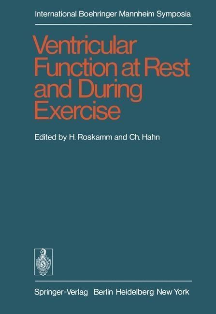 Produktbild: Ventricular Function at Rest and During Exercise / Ventrikelfunktion in Ruhe und w&auml;hrend Belastung