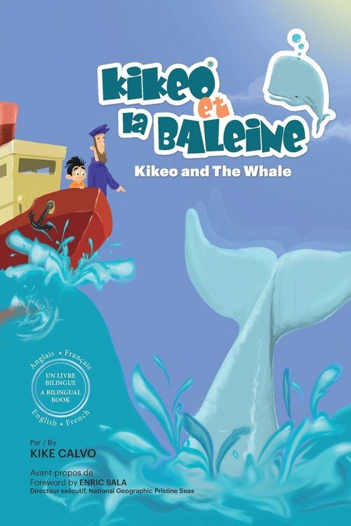 Produktbild: Kikeo et la Baleine - &Eacute;dition Bilingue Fran&ccedil;ais - Anglais
