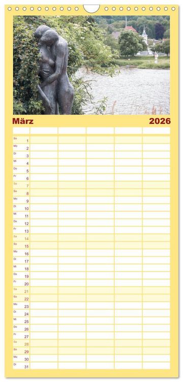 Produktbild: Familienplaner 2026 - Altes Hameln mit 5 Spalten (Wandkalender, 21 x 45 cm) CALVENDO