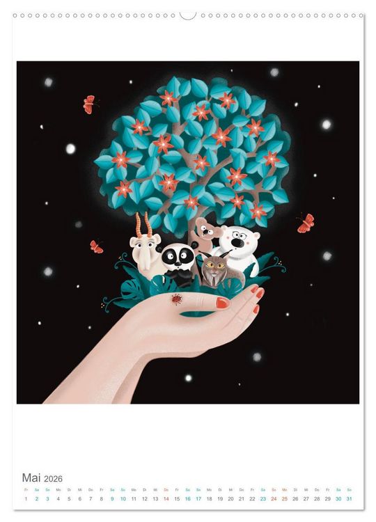 Produktbild: SAVE OUR PLANET - Zur&uuml;ck zur Natur (hochwertiger Premium Wandkalender 2026 DIN A2 hoch), Kunstdruck in Hochglanz