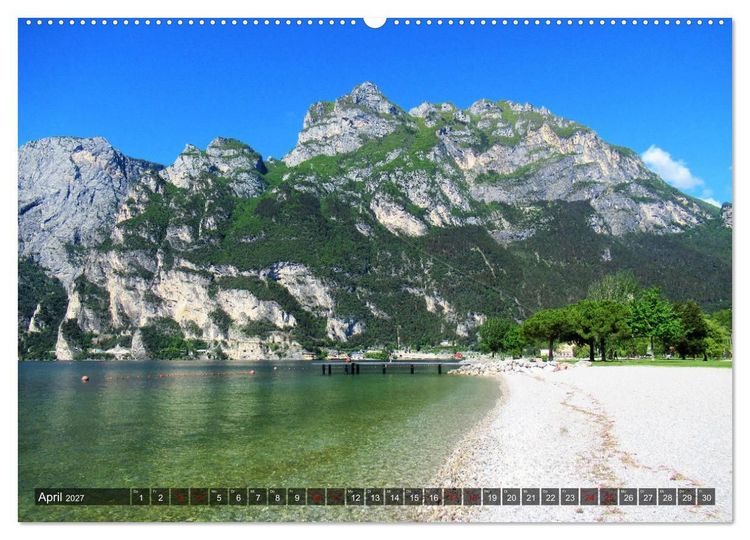 Produktbild: Gebirge weltweit (Wandkalender 2027 DIN A2 quer), CALVENDO Monatskalender