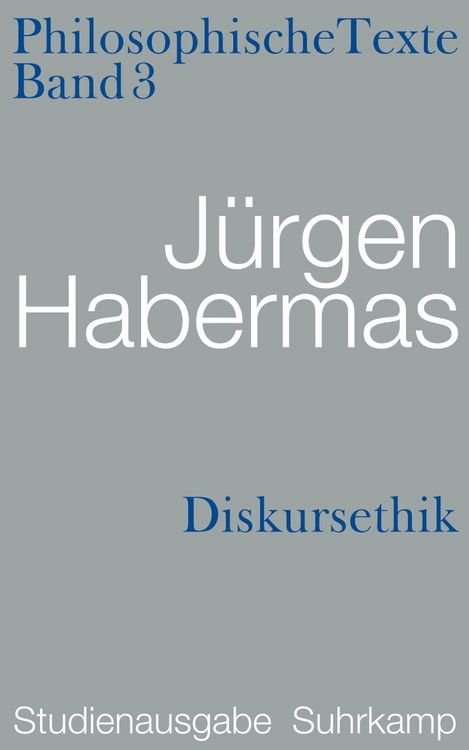 Produktbild: Diskursethik. Philosophische Texte