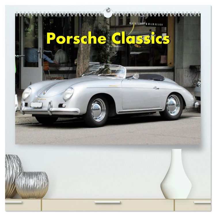 Produktbild: Porsche Classics (hochwertiger Premium Wandkalender 2026 DIN A2 quer), Kunstdruck in Hochglanz