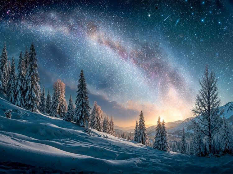 Produktbild: CALVENDO Puzzle Verschneite Tannen ruhen still - der Winter atmet leise | 1000 Teile Lege-Gr&ouml;&szlig;e 64x48cm Foto-Puzzle f&uuml;r gl&uuml;ckliche Stunden