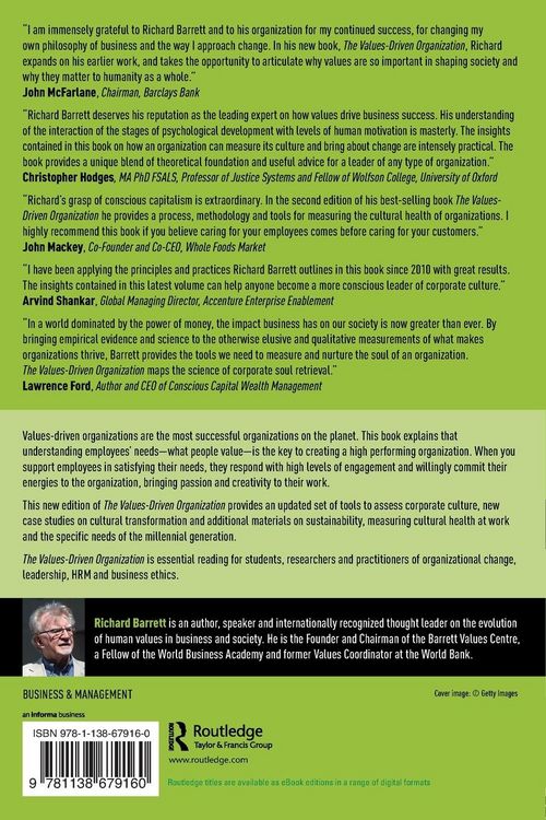 Produktbild: The Values-Driven Organization