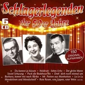 Produktbild: Schlagerlegenden der 50er Jahre - 150 Originalaufn