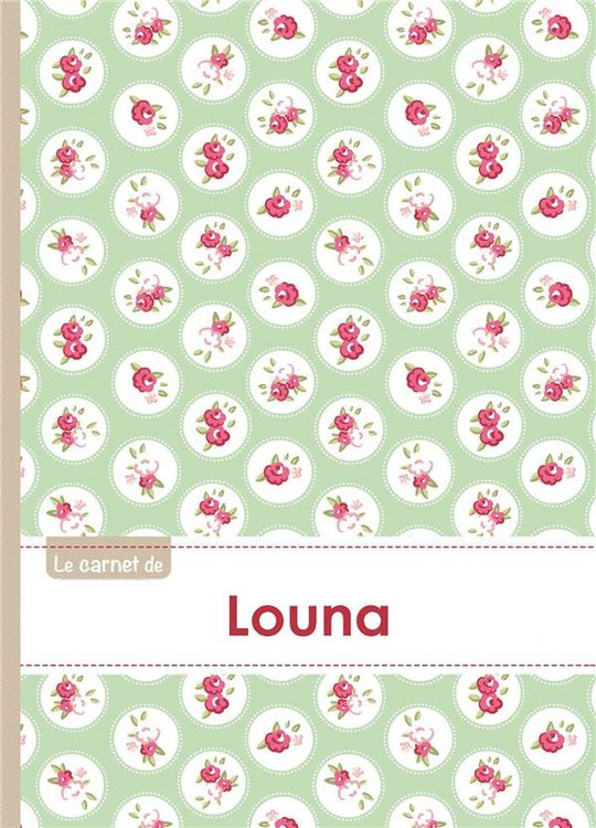 Produktbild: Le carnet de louna lignes, 96p,