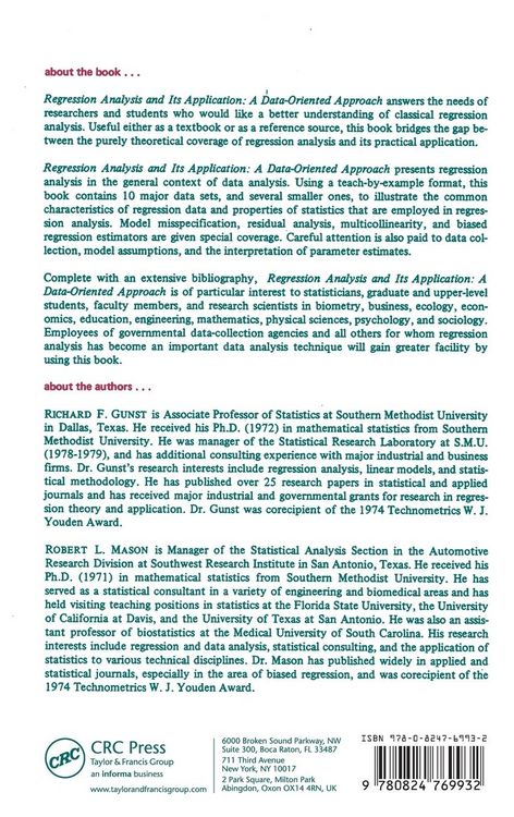 Produktbild: Regression Analysis and its Application