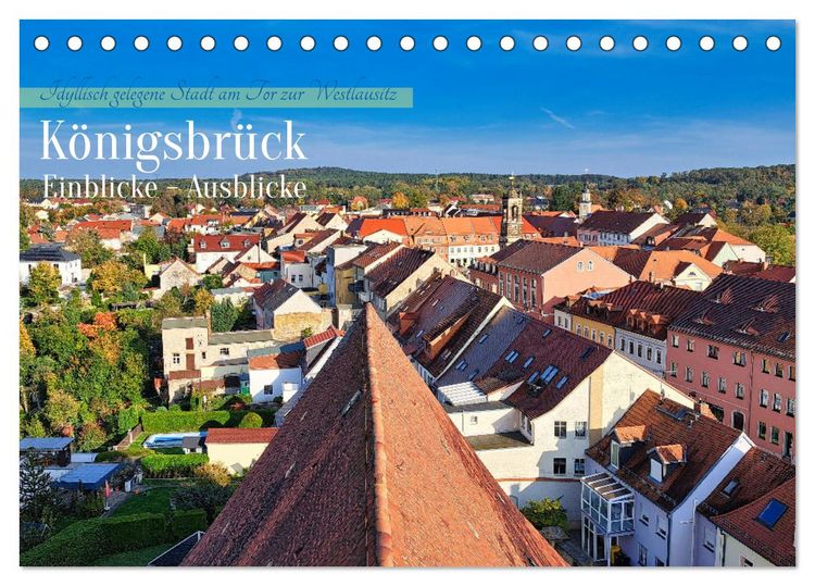 Produktbild: K&ouml;nigsbr&uuml;ck Einblicke - Ausblicke (Tischkalender 2026 DIN A5 quer), CALVENDO Monatskalender