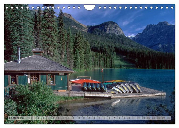 Produktbild: KANADA Christian Heeb (Wandkalender 2026 DIN A4 quer), CALVENDO Monatskalender