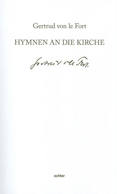 Produktbild: Hymnen an die Kirche