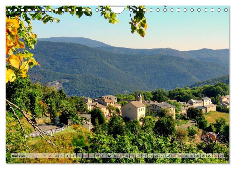 Produktbild: Les C&eacute;vennes typiques (Calendrier mural 2026 DIN A4 vertical), CALVENDO calendrier mensuel