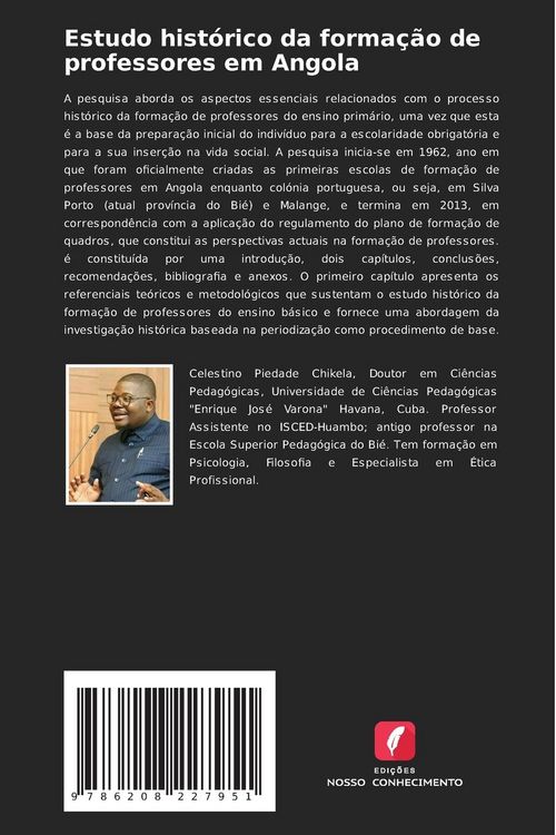 Produktbild: Estudo hist&oacute;rico da forma&ccedil;&atilde;o de professores em Angola