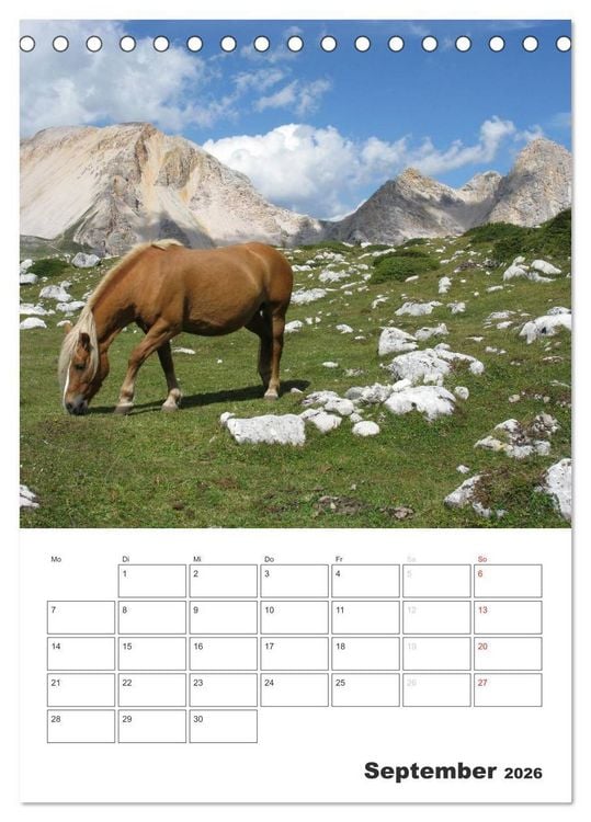Produktbild: Alta Badia &ndash; Traumlandschaft f&uuml;r Bergsteiger und Wanderer (Tischkalender 2026 DIN A5 hoch), CALVENDO Monatskalender