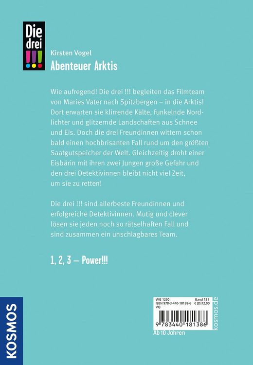 Produktbild: Die drei !!!, 121, Abenteuer Arktis