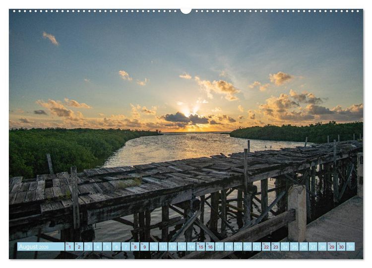 Produktbild: Mexiko - Die wundersch&ouml;ne Halbinsel Yucat&aacute;n Fotokalender 2026 (hochwertiger Premium Wandkalender 2026 DIN A2 quer), Kunstdruck in Hochglanz