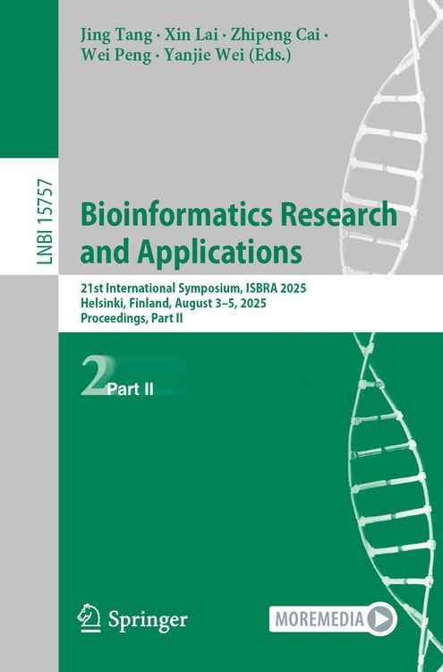 Produktbild: Bioinformatics Research and Applications