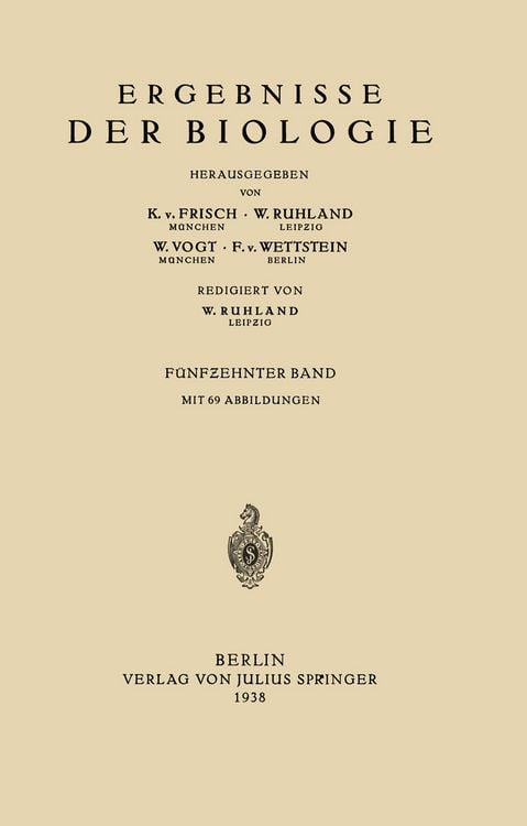 Produktbild: Ergebnisse der Biologie