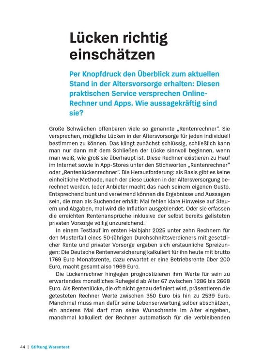 Produktbild: Fr&uuml;her in Rente und Ruhestand