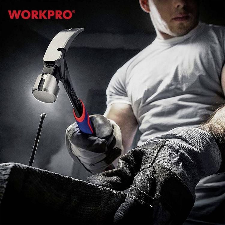 Produktbild: WorkPro WP241014 Latthammer ergonomischer Griff, hart 560g 1St.