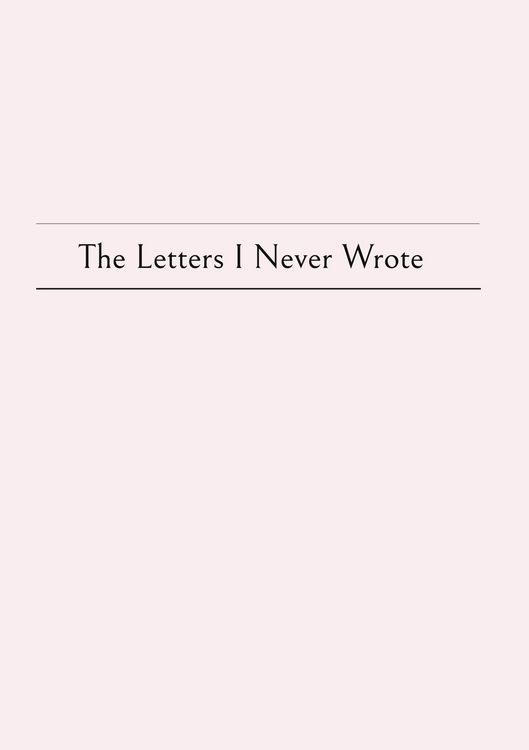 Produktbild: The letters i never wrote