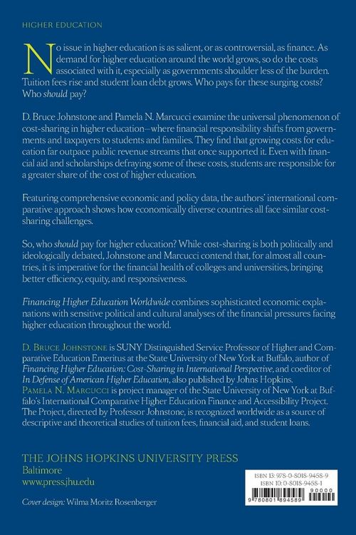 Produktbild: Financing Higher Education Worldwide