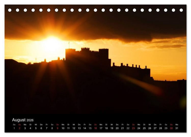 Produktbild: Schottland - Spiegel der Seele (Tischkalender 2026 DIN A5 quer), CALVENDO Monatskalender