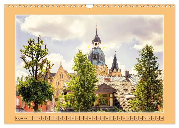Produktbild: Gr&uuml;ne Welt DAMME (Wandkalender 2026 DIN A3 quer), CALVENDO Monatskalender