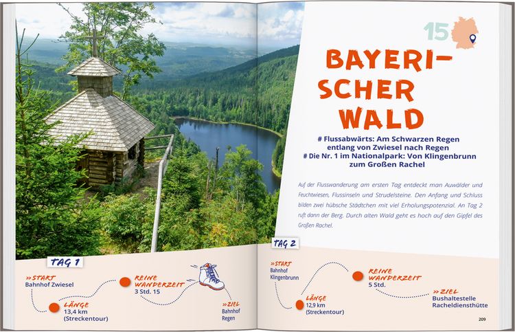 Produktbild: DUMONT Wanderzeit in Deutschland