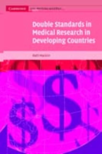 Produktbild: Double Standards in Medical Research in Developing Countries