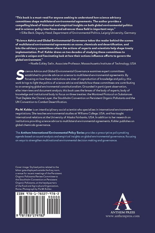 Produktbild: Science Advice and Global Environmental Governance