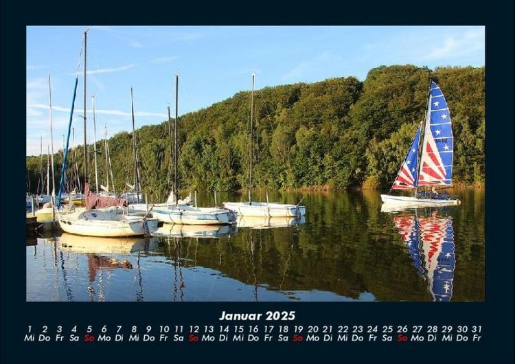 Produktbild: Tage am See 2025 Fotokalender DIN A4