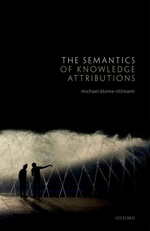 Produktbild: The Semantics of Knowledge Attributions