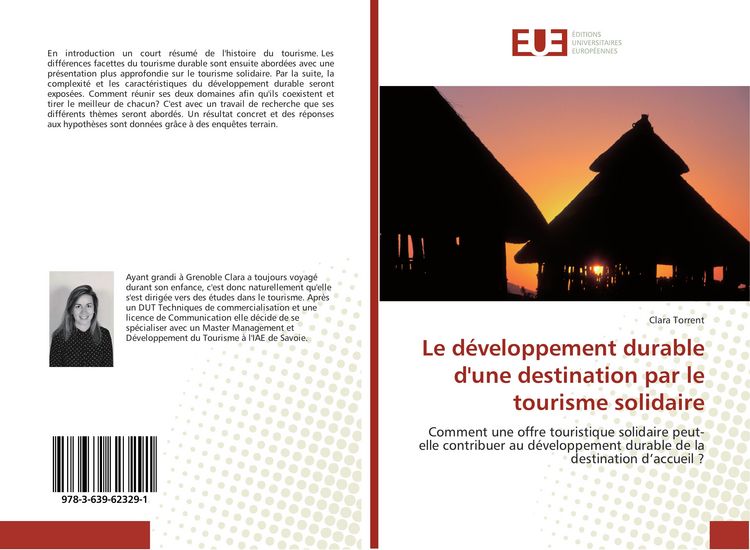 Produktbild: Le d&eacute;veloppement durable d'une destination par le tourisme solidaire