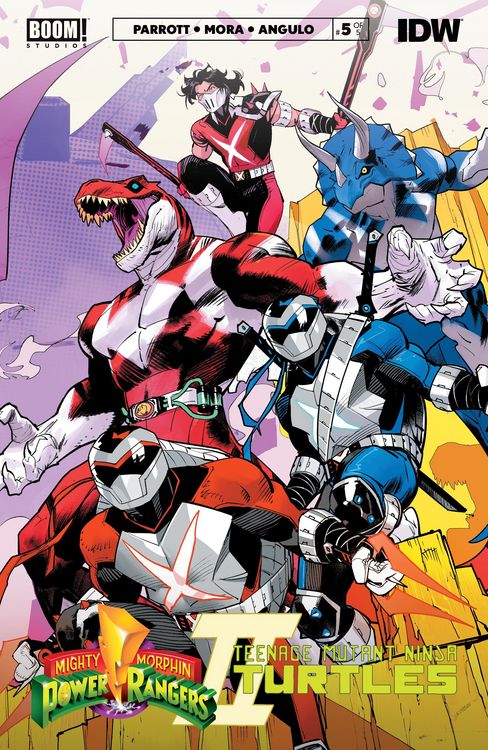 Produktbild: Mighty Morphin Power Rangers/ Teenage Mutant Ninja Turtles II #5