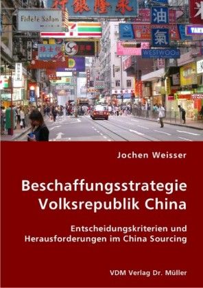 Produktbild: Beschaffungsstrategie Volksrepublik China