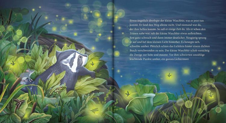 Produktbild: Schlaf gut, kleiner Waschb&auml;r &ndash; ein Bilderbuch f&uuml;r Kinder ab 2 Jahren