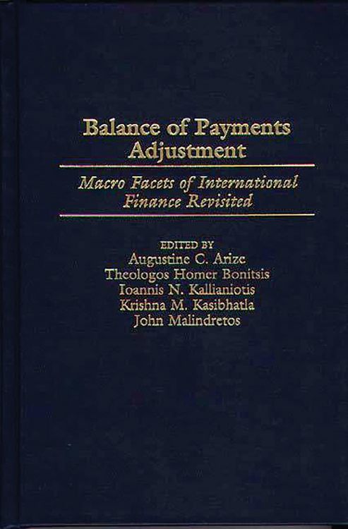 Produktbild: Balance of Payments Adjustment