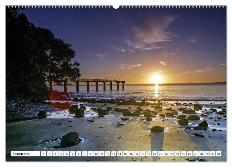 Produktbild: Neuseeland. Traumhafte Naturlandschaften (Wandkalender 2026 DIN A2 quer), CALVENDO Monatskalender