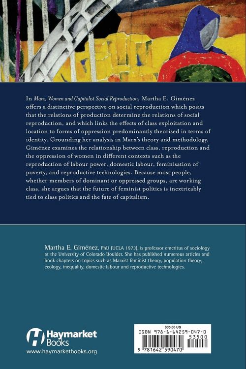 Produktbild: Marx, Women, and Capitalist Social Reproduction