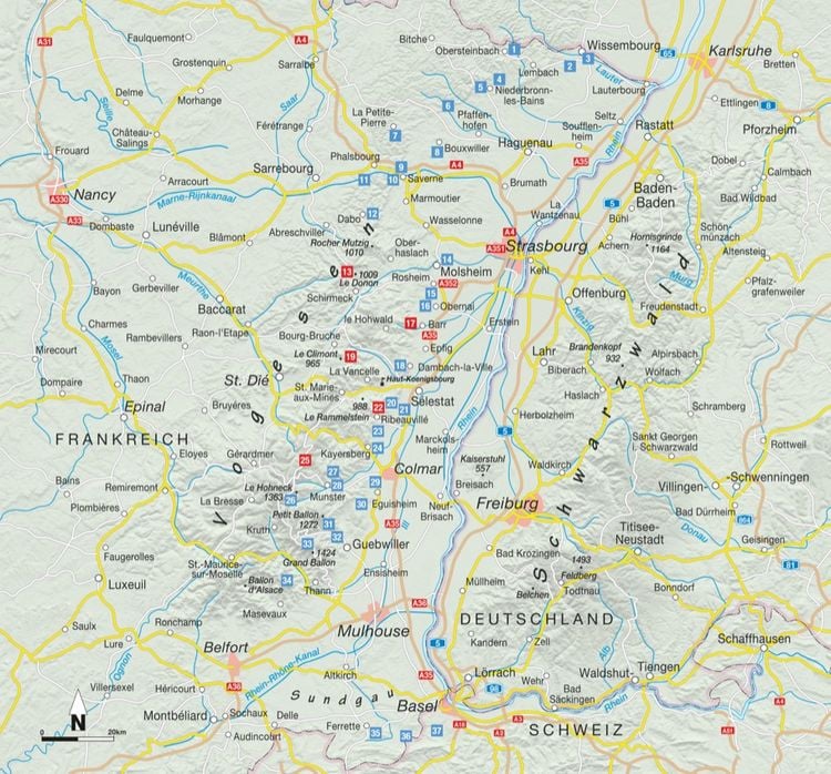 Produktbild: Wandergenuss Elsass und Vogesen