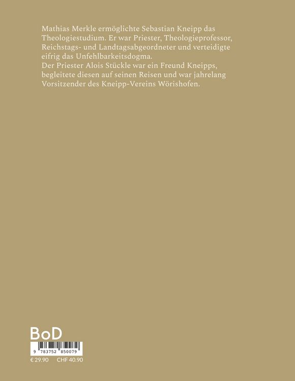 Produktbild: Mathias Merkle und Alois St&uuml;ckle