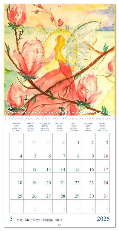 Produktbild: Colorful Fairies (Wall Calendar 2026 12 &times; 12 Inch) CALVENDO 12 Month Wall Calendar