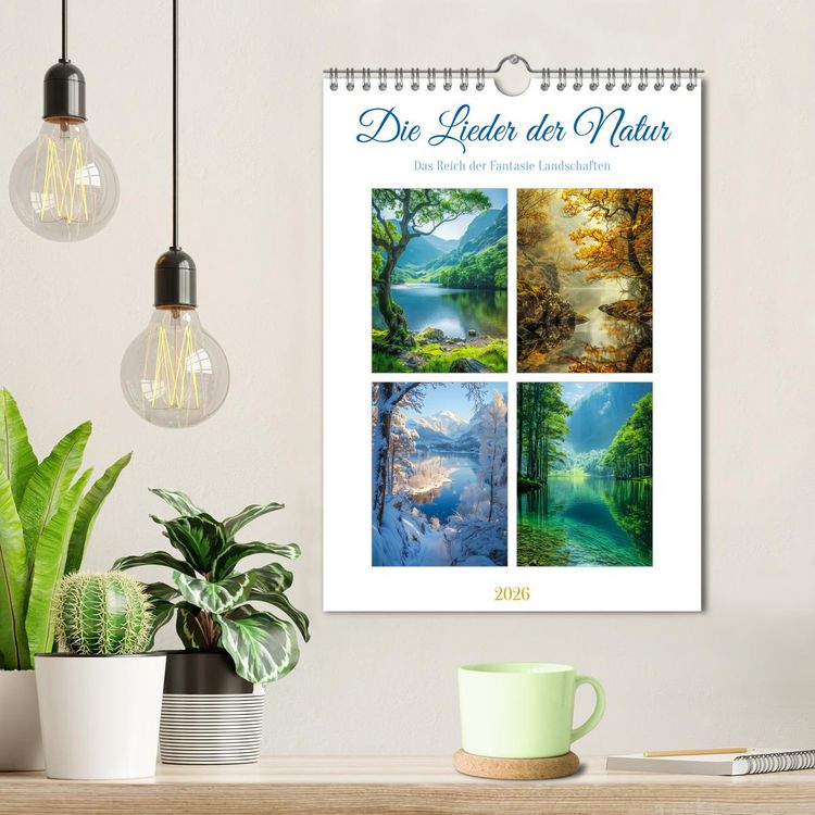 Produktbild: Die Lieder der Natur (Wandkalender 2026 DIN A4 hoch), CALVENDO Monatskalender
