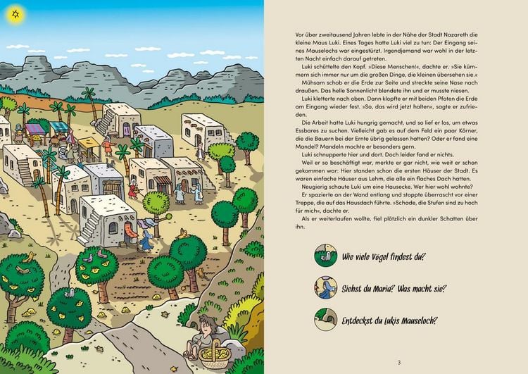 Produktbild: Die Weihnachtsgeschichte - Mein Vorlese-Wimmelbuch