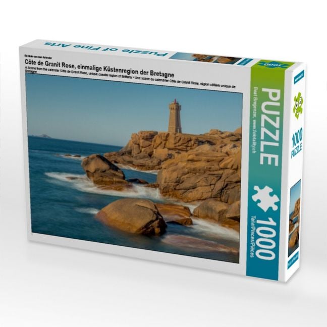 Produktbild: Ein Motiv aus dem Kalender C&ocirc;te de Granit Rose, einmalige K&uuml;stenregion der Bretagne (Puzzle)