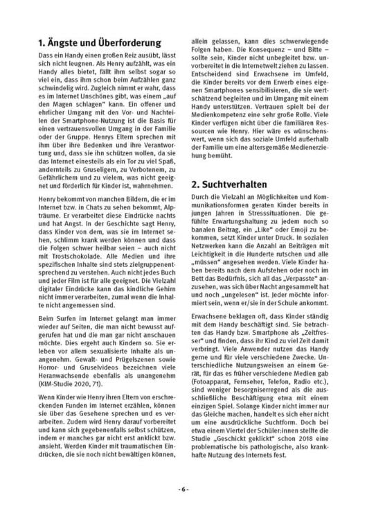 Produktbild: Henry: Handy gut, alles gut? Kamishibai Bildkartenset