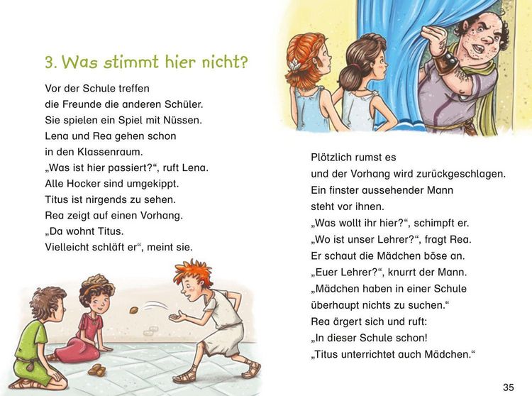 Produktbild: Duden Leseprofi &ndash; Ein Schultag im alten Rom, 2. Klasse